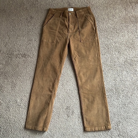 Driftwood Palmer Tan Corduroy Straight Leg Pants - Picture 3 of 9